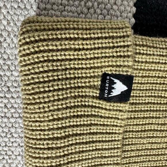 Burton Recycled DND Beanie Tan Snowboarding Snow Winter Outdoor Fall Sport - Picture 3 of 6